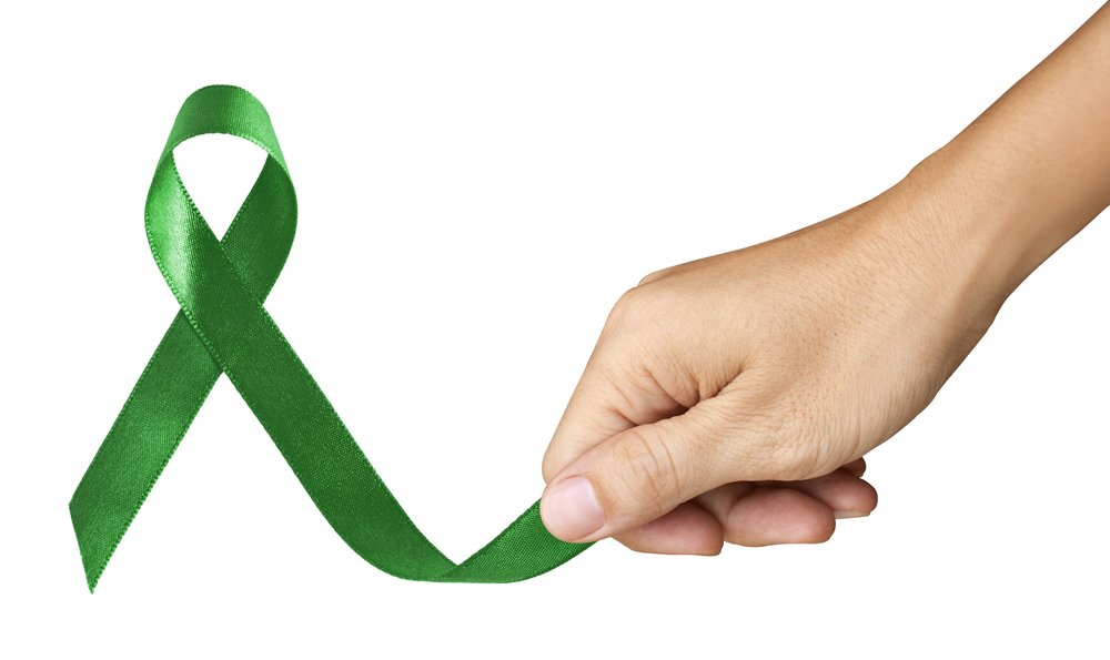 green ribbon for liver cancer awareness